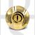 Ingersoll SC1B Replacement 10 Lever Rim Cylinder Polished Brass