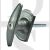 Lowe & Fletcher Compatible 1616 Straight Spindle Garage Door Handle Silver