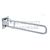 Bary FS004.700.SSS Grade 304 700mm Long Hinged Support Rail for Handicapped Toilets Satin Stainless Steel