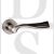 Old English OE110MBN Richmond Lever Door Handle On Round Rose Matt Gun Metal