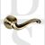 Old English OE177AB Colchester Lever Door Handle On Round Rose Antique Brass