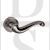 Old English OE177DS Colchester Lever Door Handle On Round Rose Distressed Silver