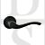 Old English OE178UDB Warwick Lever Door Handle On Round Rose Urban Dark Bronze