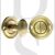 Old English OEOWCSB WC Bathroom 5mm Spindle Oval Thumbturn & Release Set Satin Brass