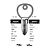 VA13L Cylinder Key Blanks (10)