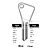 VA38 Cylinder Key Blanks (10)