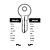 VRO4PL Cylinder Key Blanks (10)