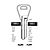 WEI12 Copy Cylinder Key Blanks (10)