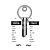 YAL12L Copy Cylinder Key Blanks (10)