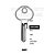 Master Copy 1092-6000 Cylinder Key Blanks