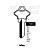 Tessi Copy Orion 1145 Cylinder Key Blanks Silca SH3 JMA SLG-3 HD 145 Errebi SH5C Pack of 10