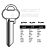 Assa Copy Orion A34A Cylinder Key Blanks Silca ASS3 JMA AS-A7 HD ASS3 Errebi AA3R Pack of 10