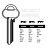 Assa Copy Orion A35AM Cylinder Key Blanks Silca ASS18 JMA AS-AM7 Errebi AA33 Pack of 10