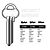 Assa Copy Orion A37PA Cylinder Key Blanks Silca ASS102 JMA AS-PA7 Errebi AA84 Pack of 10