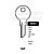 Abus Copy Orion ABS52 Cylinder Key Blanks Silca AB35 JMA ABU-54D Errebi AU81 Pack of 10