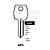 AGB Copy Orion AGB4L Cylinder Key Blanks Silca AGB