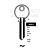 Azbe Copy Orion AZB13 Cylinder Key Blanks Silca AZ3 JMA AZ-2D Errebi AZ5D Pack of 10