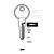 BMB Copy Orion BMB22 Cylinder Key Blanks Silca BMB5 JMA BMB-2 HD BMB-2 Errebi BMG3 Pack of 10
