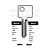 Burg Copy Orion BRG29 Cylinder Key Blanks Sila BUR21 JMA BUR-5D HD BUR21 Errebi BG25 Pack of 10
