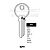 Basta Copy Orion BS2 Cylinder Key Blanks Silca BAS1 JMA BAST-1I HD 101A Errebi BAT1R Pack of 10