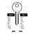 CES Copy Orion CE11 Cylinder Key Blanks Silca CE4 JMA CE-2D HD CS10 Errebi CE5PD Pack of 10