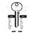 CES Copy Orion CE15 Cylinder Key Blanks Silca CE1 JMA CE-6D HD L62US Errebi CE6D Pack of 10