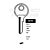 Ces Copy Orion CE19L Cylinder Key Blanks Silca CE11R JMA CE-89D Errebi CE1 Pack of 10
