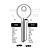 Boda Copy Orion CE23 Cylinder Key Blanks Silca CE22-16 JMA CE-50 HD BD6 Errebi CEE16L Pack of 10