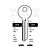 CES Copy Orion CE27 Cylinder Key Blanks Silca CE14-26 Errebi CEE26 Pack of 10