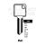 Ces Copy Orion  CE8 Cylinder Key Blanks Silca CE12 JMA CE-4D HD S62US Errebi CE4D Pack of 10