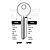 CES Copy Orion CE84 Cylinder Key Blanks Silca CE22-26 JMA CE-55 Errebi CEE26L Pack of 10