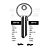 Century Copy Orion CNT10 Cylinder Key Blanks Silca CEN1 JMA CENT-1D HD 8D Errebi CN5D Pack of 10