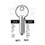 Cisa Copy Orion CSA45 Cylinder Key Blanks Silca CS38 JMA CI-15D HD CS38 Errebi C16 Pack of 10