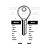 DO13 Cylinder Key Blanks (10)