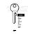 Dom Copy DO84L Cylinder Key Blanks