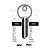 EVA2 Cylinder Key Blanks (10)