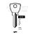 Ezcurra Copy Orion EZC10L Cylinder Key Blanks Silca EZ1 JMA EZ-2I Errebi ECU5R Pack of 10