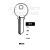 Gege Copy GE18 Cylinder Key Blanks