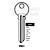 Globe Copy GLB1 Cylinder Key Blanks