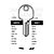 HAF2L Cylinder Key Blanks (10)