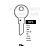 Hafele Copy HAF3L Cylinder Key Blanks