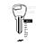 Ingersoll Copy IGL12 600 Series Padlock Cylinder Key Blanks