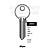 JPM Copy JPM10 Cylinder Key Blanks