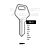 Fasem Copy JVL11 Cylinder Key Blanks
