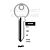 BKS Copy KS39R Errebi Cylinder Key Blanks Pack of 10