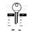 LF11L Cylinder Key Blanks (10)