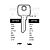 LF11LQ Cylinder Key Blanks (10)