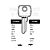 LF14LQ Cylinder Key Blanks (10)   