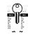 RN11 Cylinder Key Blanks (10)