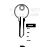 Ronis Copy RN36L Cylinder Key Blanks